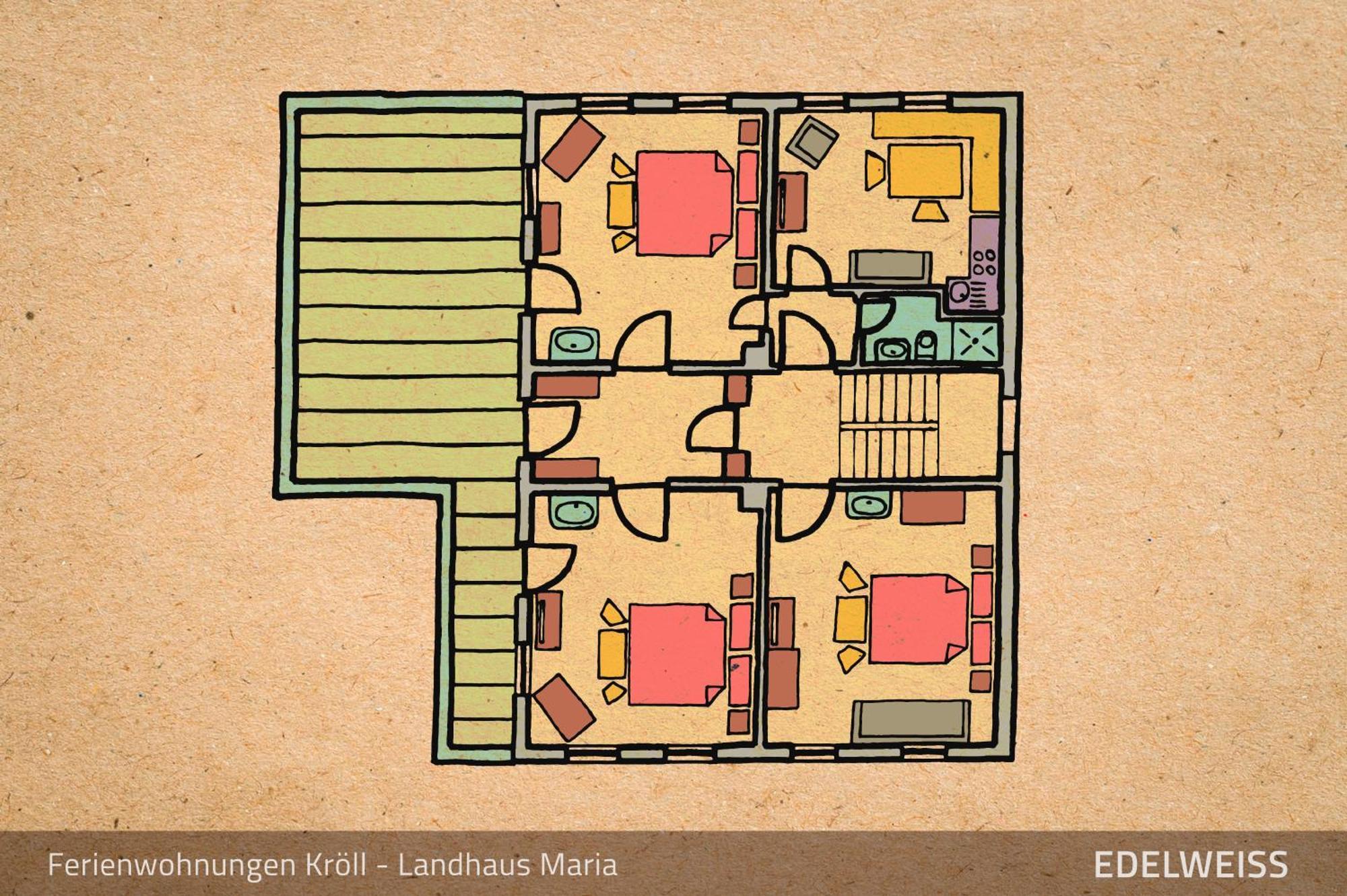 Ferienwohnungen Kroll - Appartements Viktoria Und Landhaus Maria Mayrhofen Rom bilde